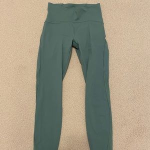 Lululemon Train Free Pant with mesh panels